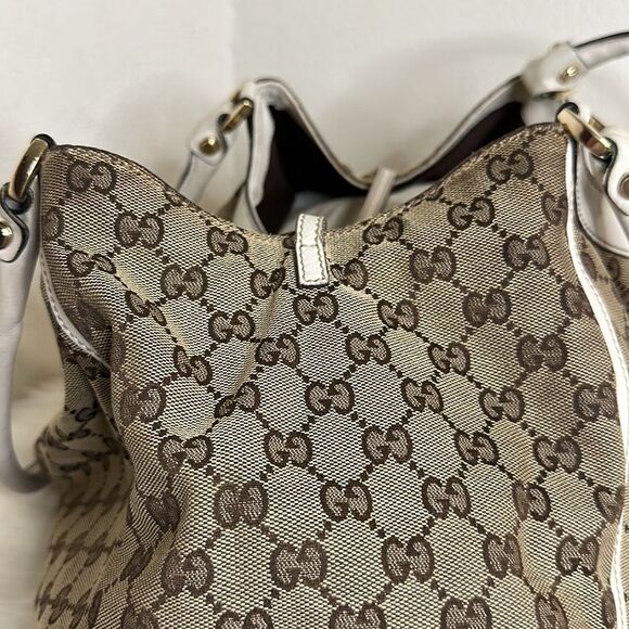 💯Authentic Gucci Tote Hobo Style🍀 - Picture 7 of 17